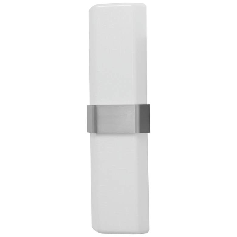 Image 1 Naples LED Wall Sconce - Satin Nickel