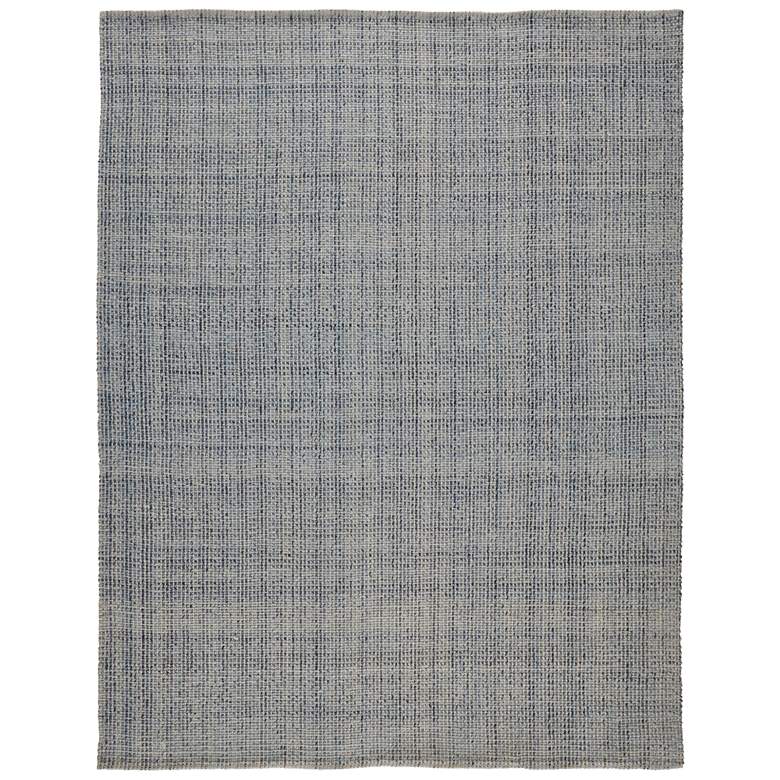 Image 1 Naples Transitional Solid Flatweave Gray Area Rug 0751F