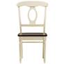 Napoleon Cherry and Buttermilk Wood Dining Chairs - Set of 2