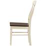 Napoleon Cherry and Buttermilk Wood Dining Chairs - Set of 2