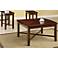 Naren Dark Cherry 3-Piece Coffee and End Table Set