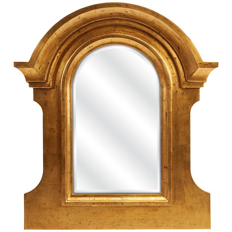 Image 1 Narin 32 inch x 36 inch Gold Wall Mirror