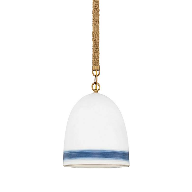 Image 2 Nash 10" Wide Brass Mini Pendant by Hinkley Lighting more views