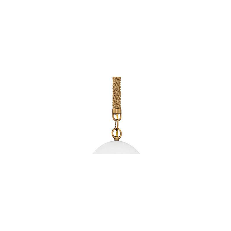 Image 4 Nash 10" Wide Brass Mini Pendant by Hinkley Lighting more views