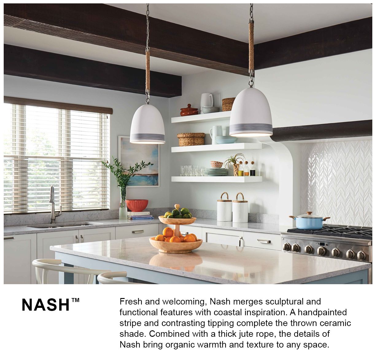 Nash 10" Wide Pendant Light by Hinkley Lighting