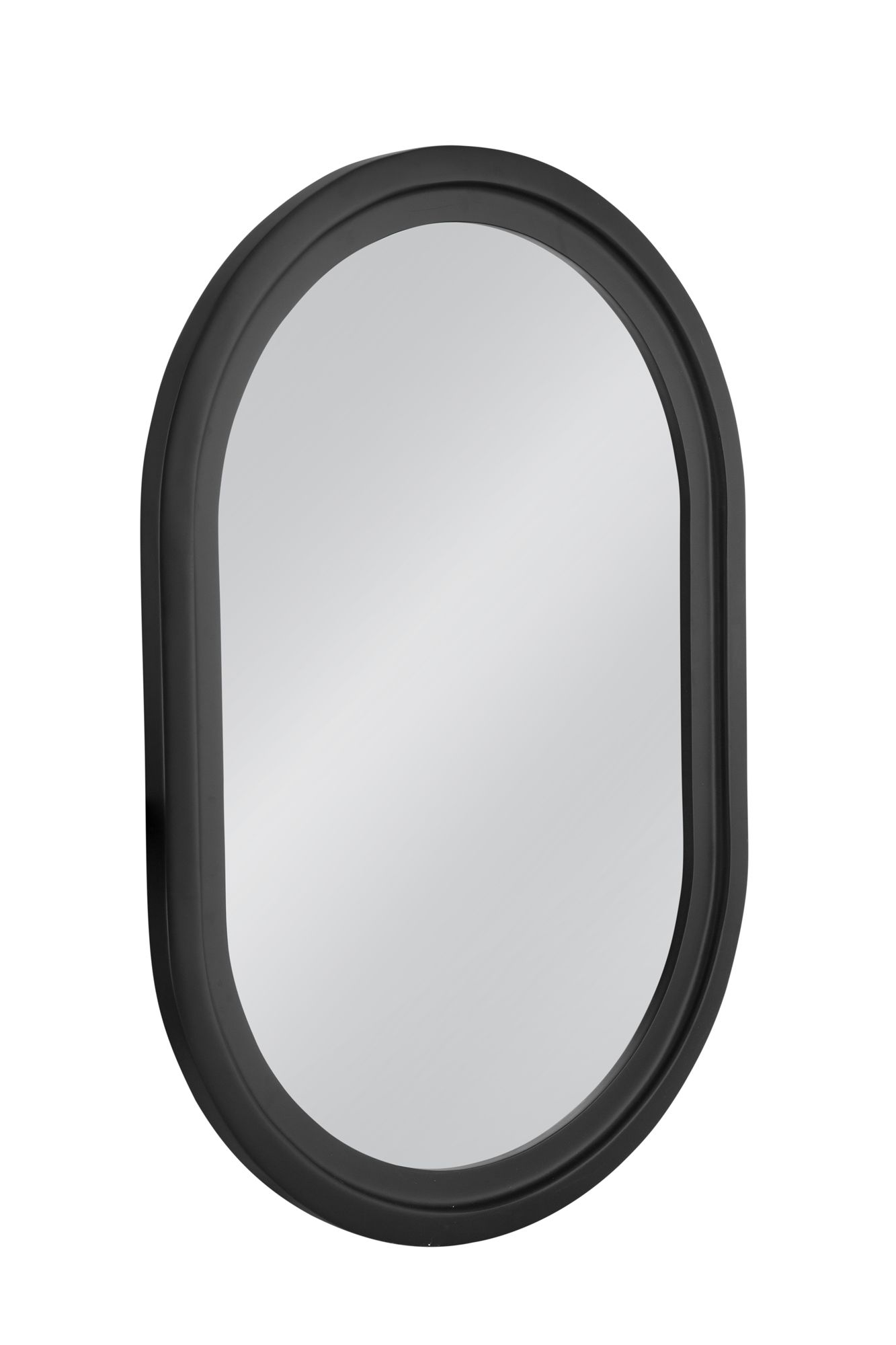 Image 2 Nash 30" x 44" Matte Black Wall Mirror more views