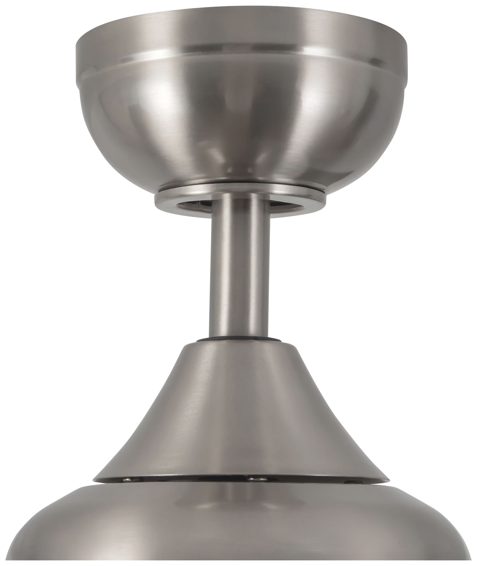 Image 3 Nash 52-in Brushed Nickel reversible bla more views