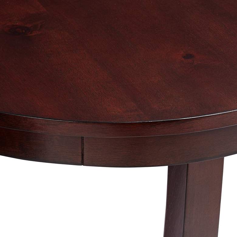 Image 3 Nash-II 24 inch Wide Espresso Round Accent Table more views