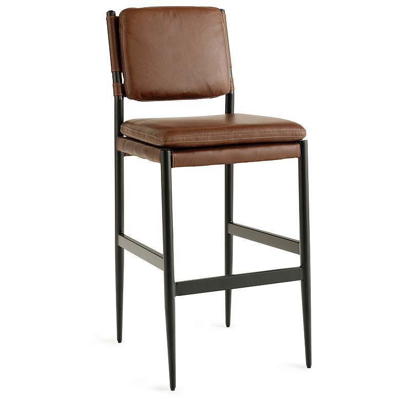 Image 1 Nash Leather Bar Stool