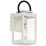 Nassau Vivex 12 3/4" High White Outdoor Lantern Wall Light
