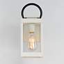 4_Nassau Vivex 12 3/4" High White Outdoor Lantern Wall Light more views