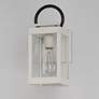 5_Nassau Vivex 12 3/4" High White Outdoor Lantern Wall Light more views
