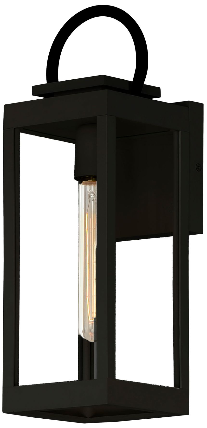 Nassau VX 1-Light Medium Outdoor Wall Lantern - Black