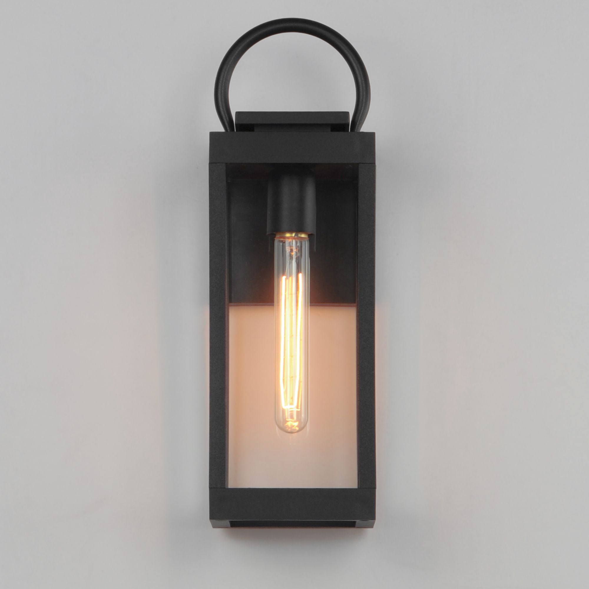 Image 4 Nassau VX 1-Light Medium Outdoor Wall Lantern - Black more views