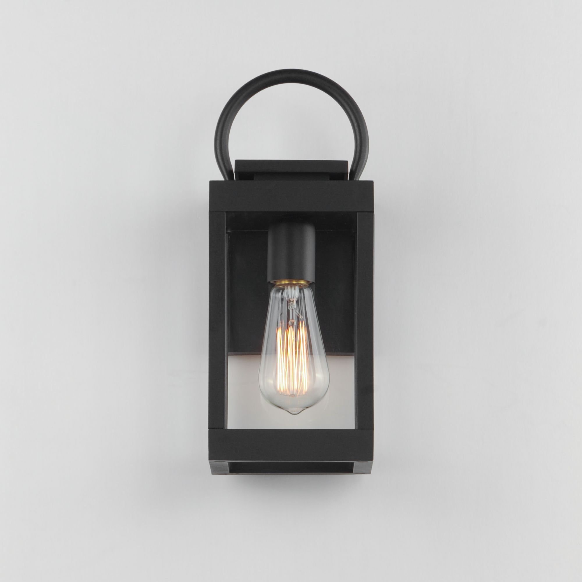 Image 2 Nassau VX 1-Light Outdoor Wall Lantern - Black more views