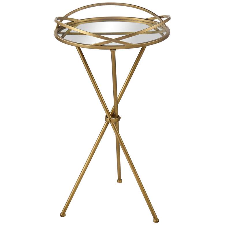 Image 1 Nasso Accent Table Brass