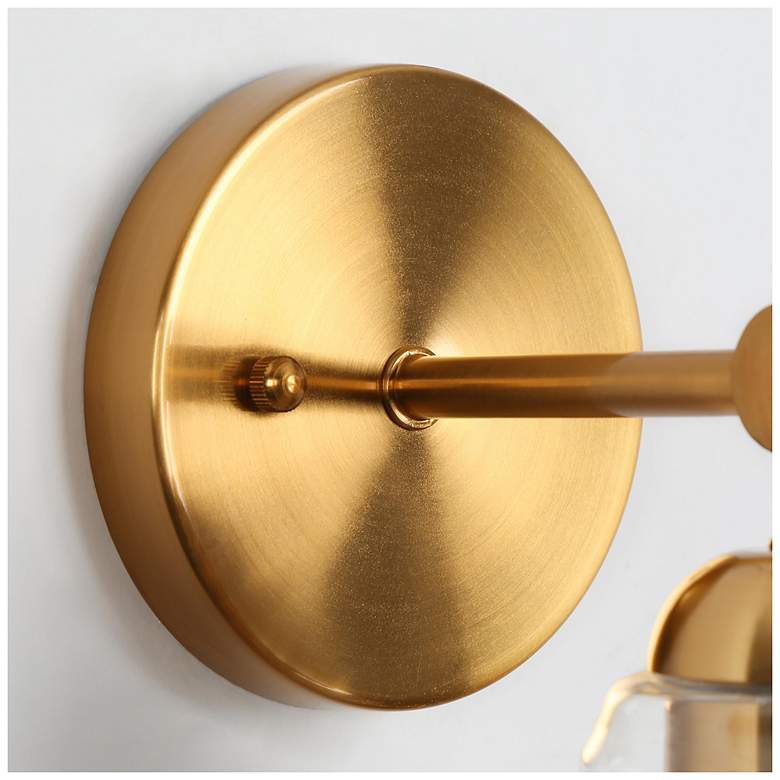 Image 3 Nasy 1-Light 5.5" Wide Gold Bath Light more views