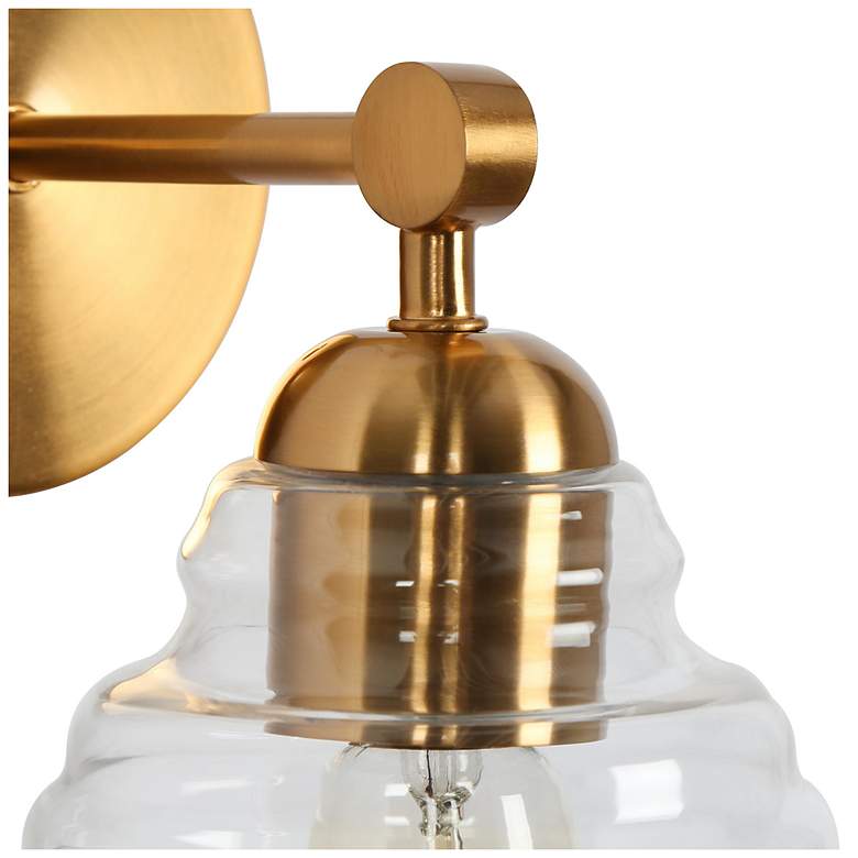 Image 4 Nasy 1-Light 5.5" Wide Gold Bath Light more views