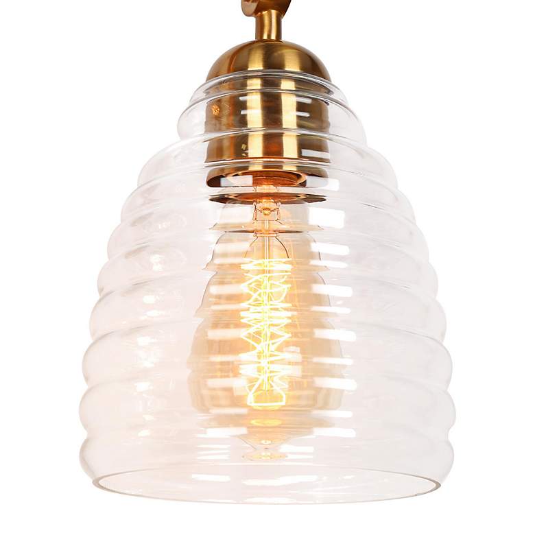Image 6 Nasy 3-Light 22.8" Wide Gold Bath Light more views