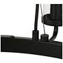6_Natalia 31" Wide Matte Black 9-Light Chandelier more views