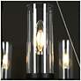 7_Natalia 31" Wide Matte Black 9-Light Chandelier more views