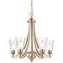 1_Natalie 27 1/2" Wide Modern Gold 5-Light Chandelier