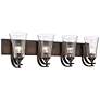 1_Natalie 32" Wide Heirloom Bronze 4-Light Vanity Bath Light