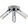 Natalya Bubble Acrylic Tube 14 1/2" Wide LED Ceiling Light