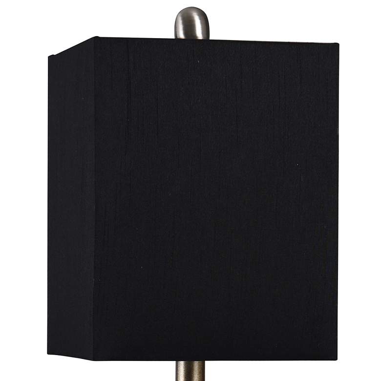 Image 3 Natasha Table Lamp - Soft Brass,Natural Cement - Black more views