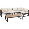 Nathan Natural All-Weather 4-Piece Outdoor Seating Patio Set