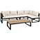 Nathan Natural All-Weather 4-Piece Outdoor Seating Patio Set