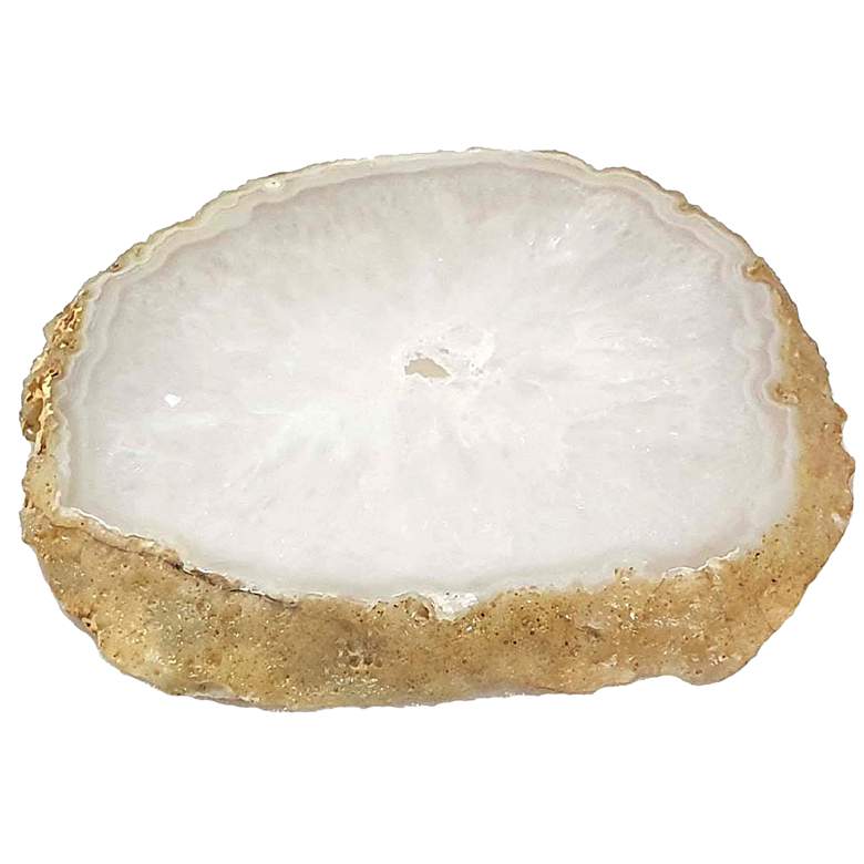 Image 1 Natural Agate White &#38; Beige Cheese Board
