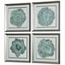 Natural Beauties 22 1/4" Square 4-Piece Framed Wall Art Set