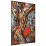 5_Natural Beauty 1, 2 & 3 Mixed Media Iron Hand Painted Dimensional Wall Art more views