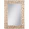 Natural Capiz Shell 40" High Wall Mirror