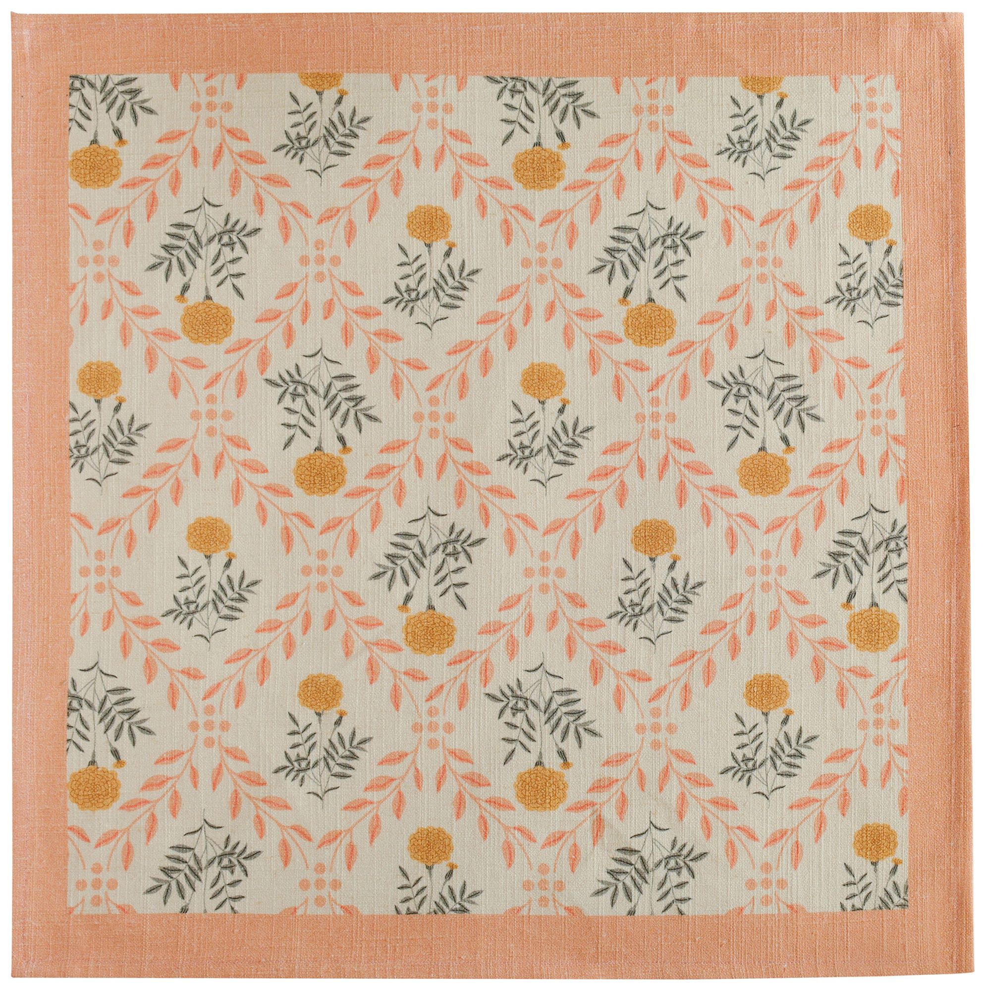 Image 2 Natural Cotton Napkin (Set of 4) in Blush Pink more views