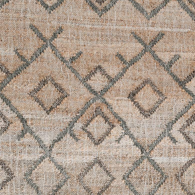 Image 3 Natural Fiber Accona 5'x8' Natural and Sage Indoor Area Rug more views