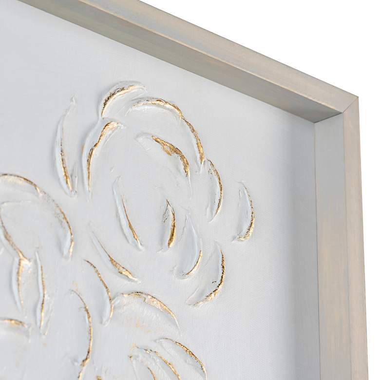 Image 3 Natural Florals 23 1/2" High 2-Piece Framed Wall Art Set more views
