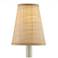 Natural Grasscloth Tapered Chandelier Shade