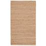 Thumbnail2 of Natural Jute NJT01 3'x5' Warm Natural Rectangular Area Rug