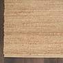 Thumbnail3 of Natural Jute NJT01 3'x5' Warm Natural Rectangular Area Rug more views