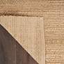 Thumbnail4 of Natural Jute NJT01 3'x5' Warm Natural Rectangular Area Rug more views