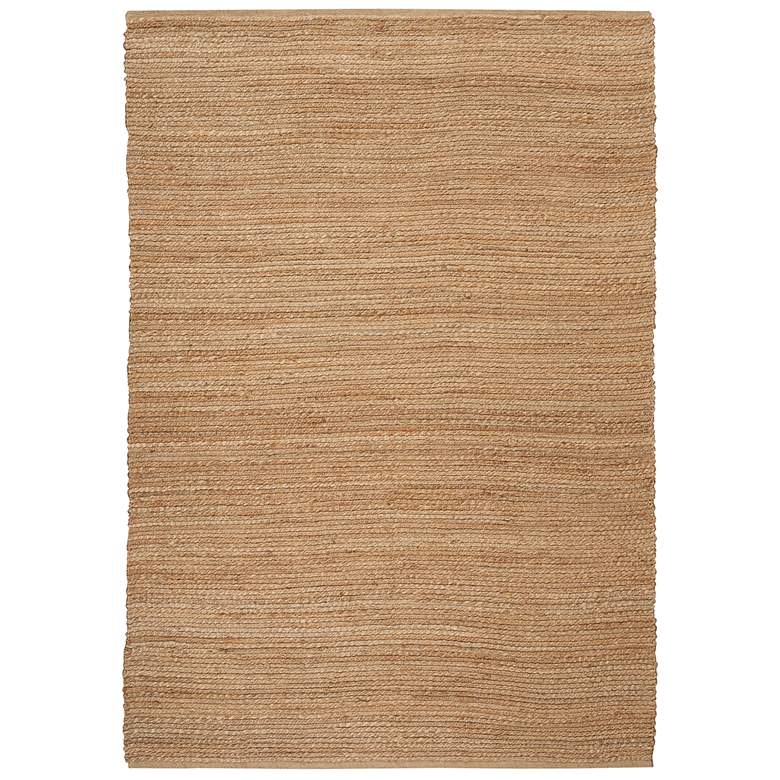 Image 2 Natural Jute NJT01 5'x7' Warm Natural Rectangular Area Rug