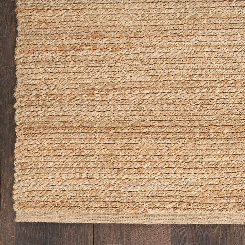 Image 3 Natural Jute NJT01 5&#39;x7&#39; Warm Natural Rectangular Area Rug more views