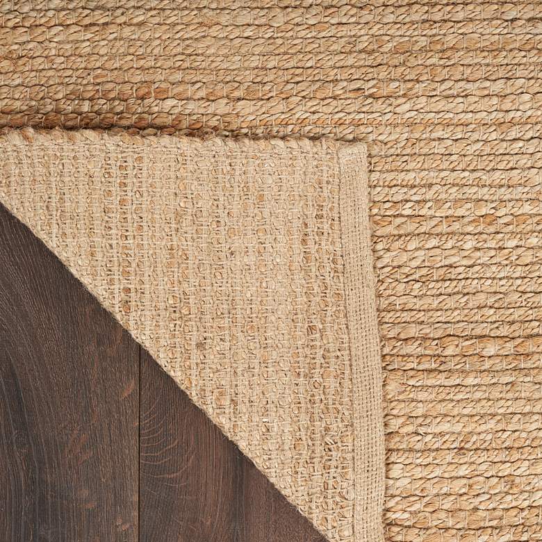 Image 4 Natural Jute NJT01 5'x7' Warm Natural Rectangular Area Rug more views