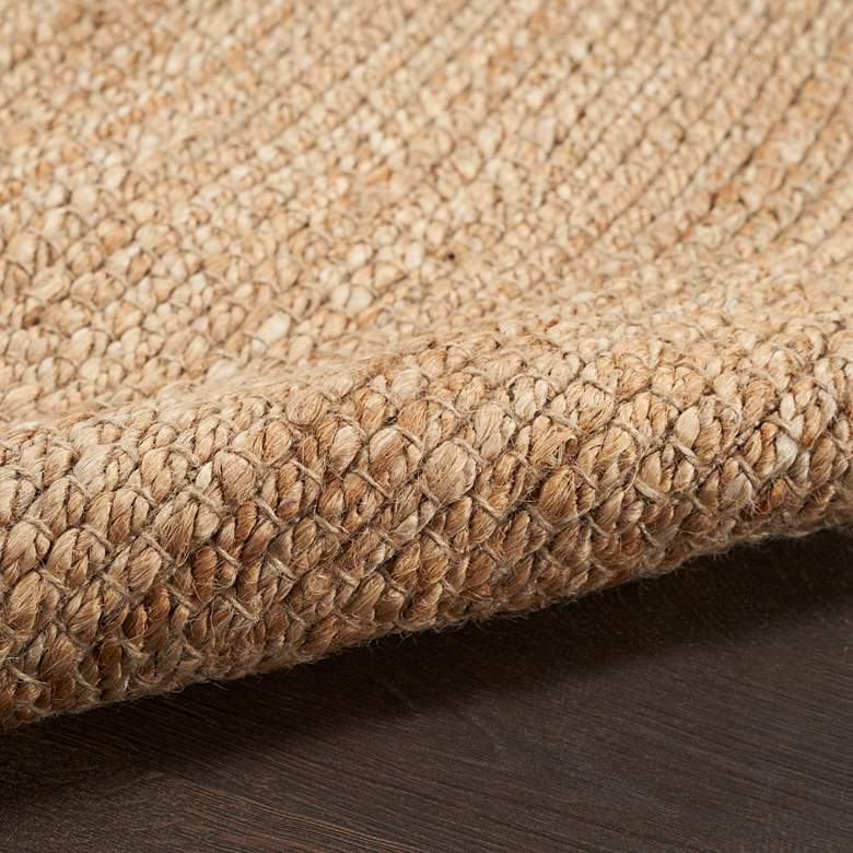 Image 5 Natural Jute NJT01 5'x7' Warm Natural Rectangular Area Rug more views