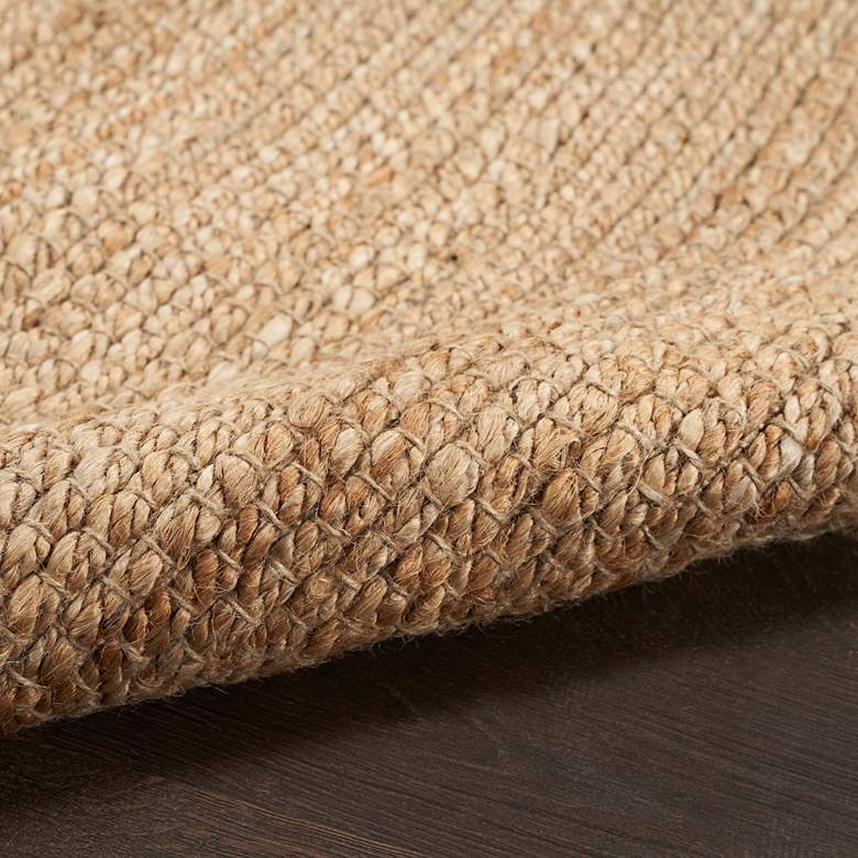 Image 5 Natural Jute NJT01 5&#39;x7&#39; Warm Natural Rectangular Area Rug more views