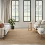 Thumbnail1 of Natural Jute NJT01 8'x10' Warm Natural Rectangular Area Rug