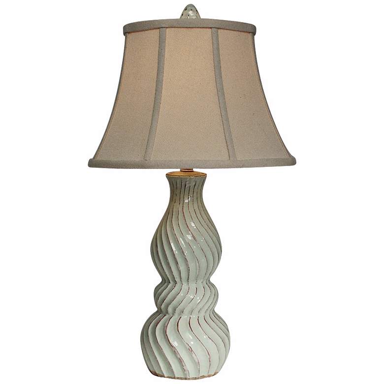 Image 1 Natural Light Baltic Gourd Ceramic Table Lamp