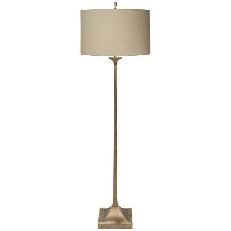Image 2 Natural Light Gramercy 63 1/2" Gilded Gold Iron Metal Floor Lamp